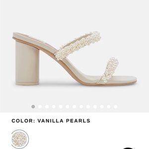Dolce Vita. Size 7. Vanilla Pearl. Bridal